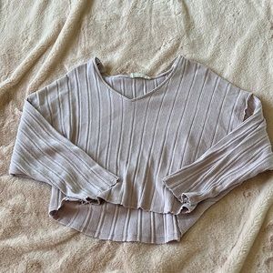 Molly Green light purple sweater